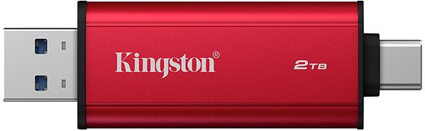 External Hard Drive Kingston Dual Portable SSD 2TB ...