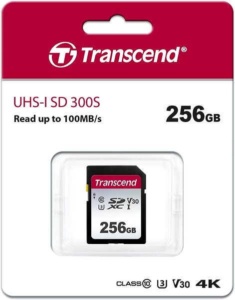 Memóriakártya Transcend SDXC 300S 256GB ...