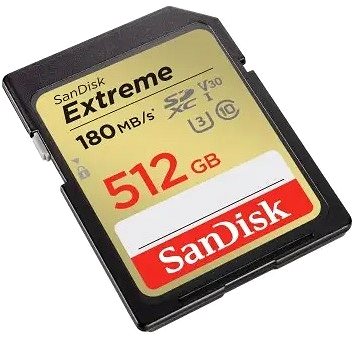 Pamäťová karta SanDisk SDXC Extreme 512 GB ...