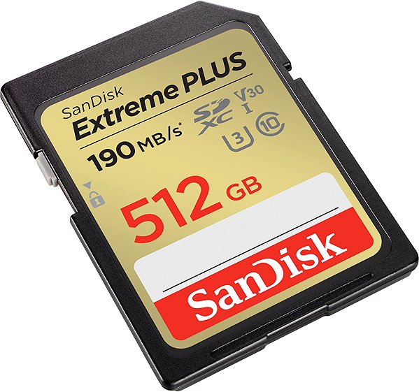 Speicherkarte SANDISK SDXC Extreme PLUS 512GB ...