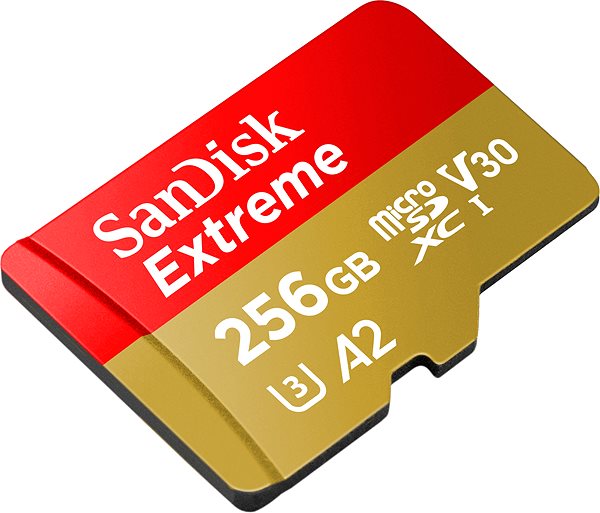 Paměťová karta SanDisk microSDXC 256GB Extreme + Rescue PRO Deluxe + SD adaptér ...