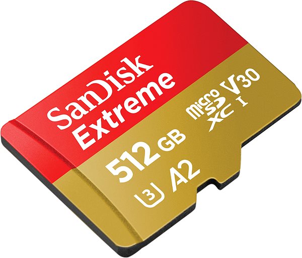 Pamäťová karta SanDisk microSDXC 512GB Extreme + Rescue PRO Deluxe + SD adaptér ...