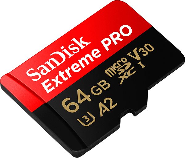 Paměťová karta SanDisk microSDXC 64GB Extreme PRO + Rescue PRO Deluxe + SD adaptér ...