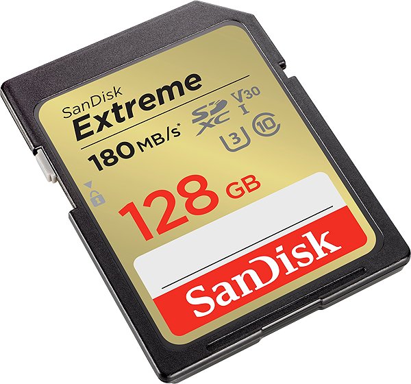 Speicherkarte SANDISK SDXC 128GB Extreme + Rescue PRO Deluxe ...