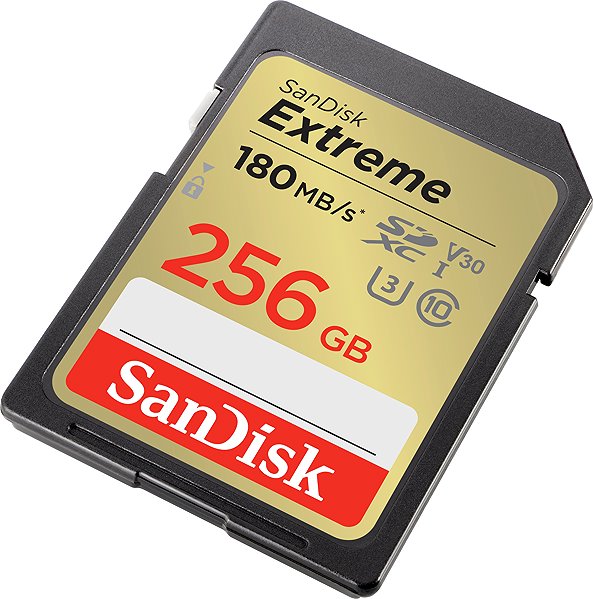 Speicherkarte SANDISK SDXC 256GB Extreme + Rescue PRO Deluxe ...