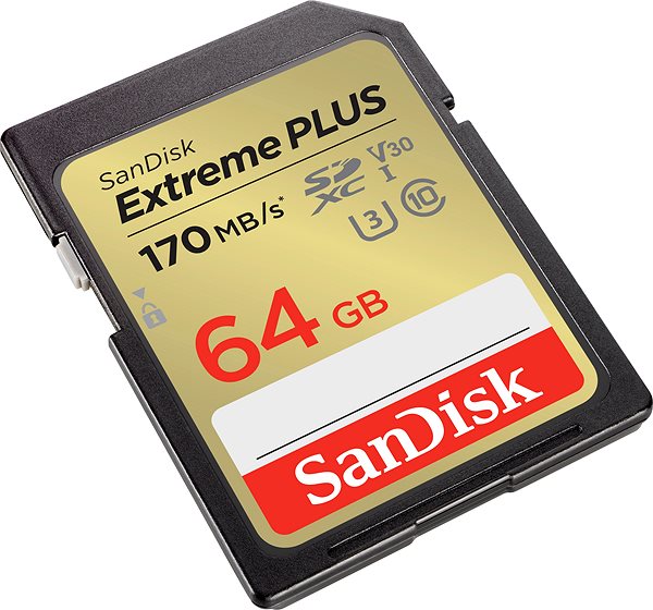 Paměťová karta SanDisk SDXC 64GB Extreme PLUS + Rescue PRO Deluxe ...