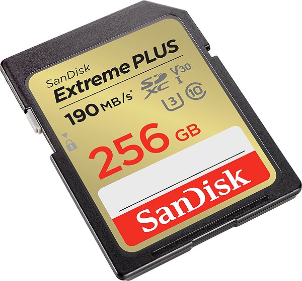 Pamäťová karta SANDISK SDXC 256GB Extreme PLUS + Rescue PRO Deluxe ...
