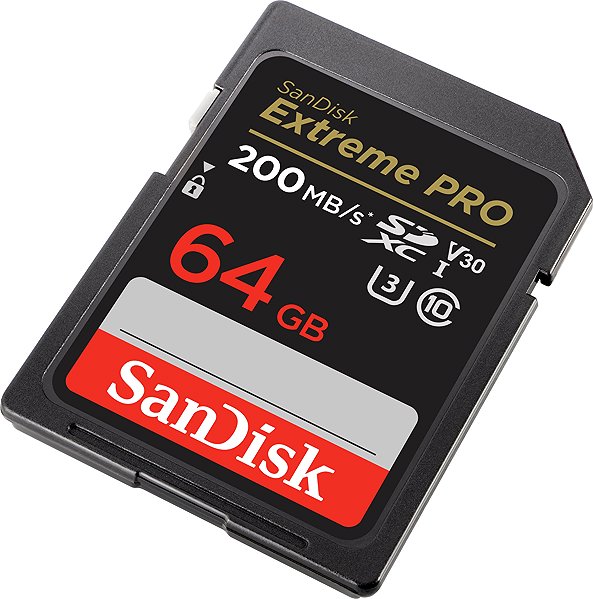 Memóriakártya SANDISK SDXC 64 GB Extreme PRO + Rescue PRO Deluxe ...