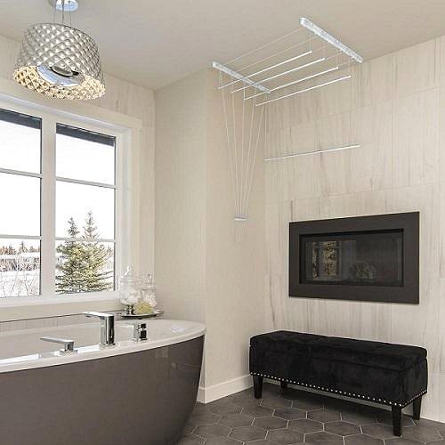 DuraHome ceiling dryer white 6 × 190 cm .