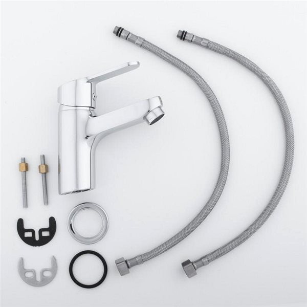 Tap DuraHome Wash basin mixer, BANFF 48889, chrome ...