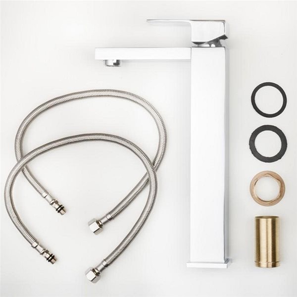 Tap DuraHome Wash basin mixer, GULF 43044, chrome, high ...