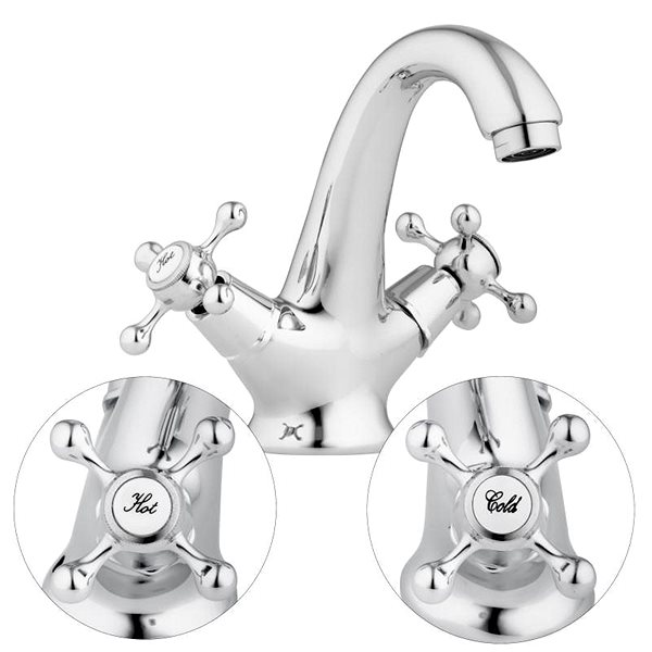 Tap DuraHome Wash basin mixer, HAANAS 48926, chrome ...