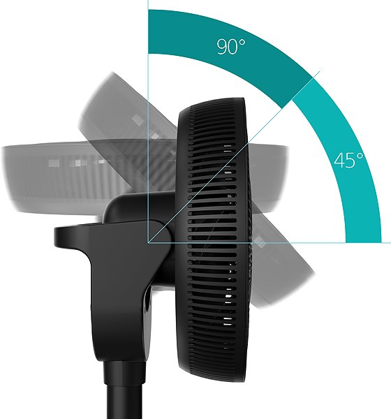 Fan Duux DXCF70 Whisper Flex 2 Smart black ...