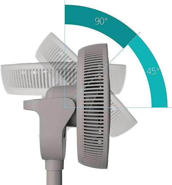 Ventilator Duux DXCF74 Whisper Flex 2 Smart Grau ...