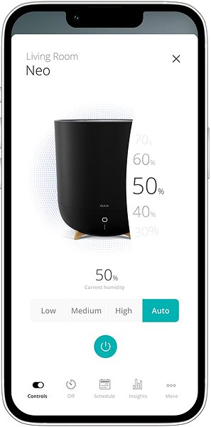 Luftbefeuchter Duux DXHU30 Neo Smart Black ...