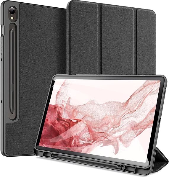 Tablet Case Dux Ducis Domo case for Samsung Galaxy Tab S9, black ...