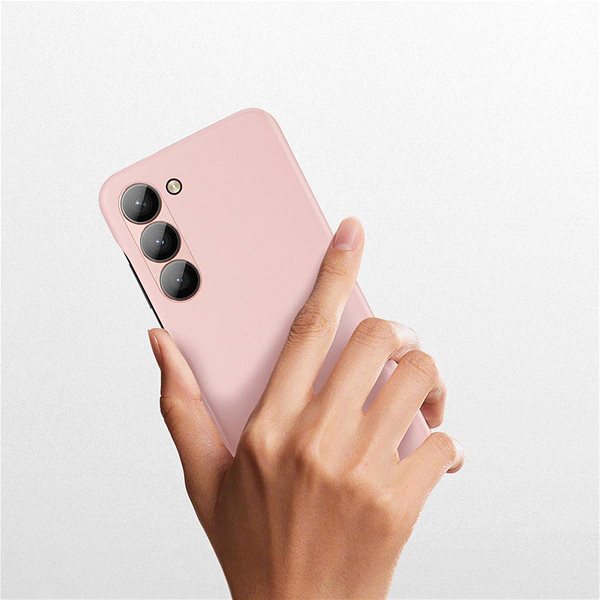 Kryt na mobil Grit kryt na Samsung Galaxy S23, ružový ...