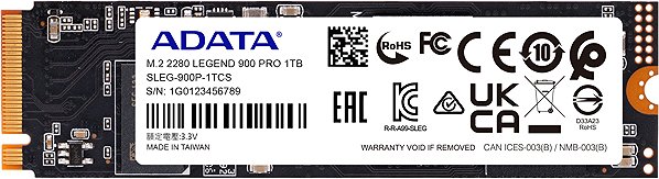 SSD disk ADATA LEGEND 900 PRO 1TB ...