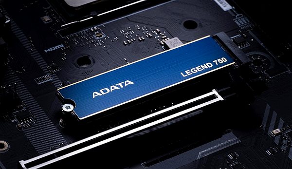 SSD meghajtó ADATA LEGEND 750 1 TB Lifestyle