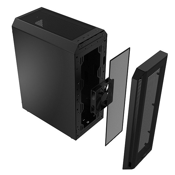 PC Case ADATA XPG Valor Air Plus Black (opaque sidewall) ...