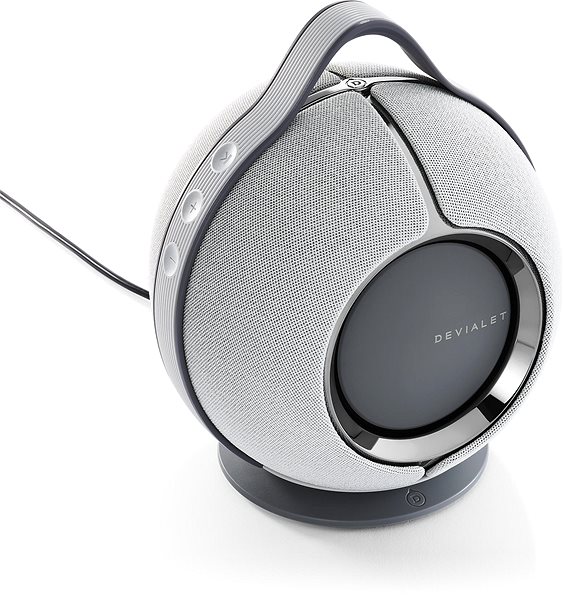 Bluetooth hangszóró Devialet Mania Light Grey + DOCK ...