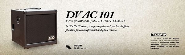 Kombo DV MARK DV AC101 Vlastnosti/technológia