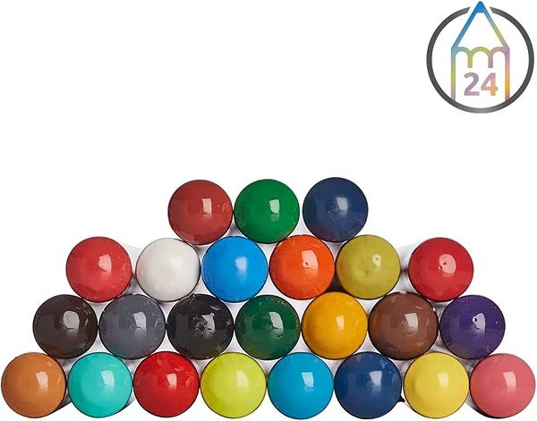 Pastelky DERWENT Academy Colour Pencil Tin v plechovej krabičke, okrúhle, 24 farieb Vlastnosti/technológia