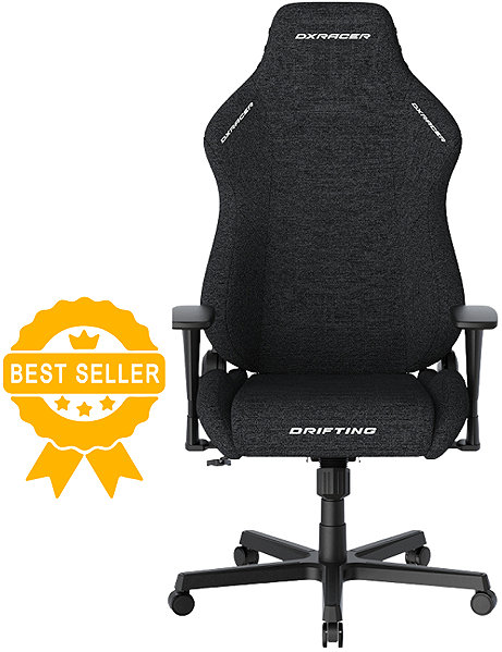 Gaming Chair DXRACER DRIFTING XL black, fabric ...