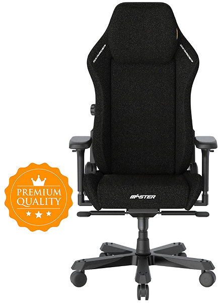 Gaming Chair DXRacer MASTER dark grey, fabric ...