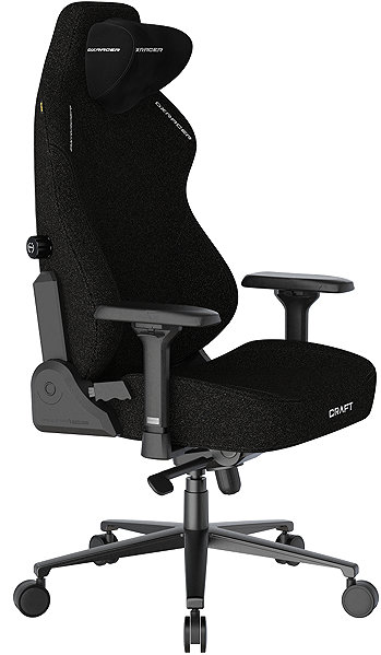 Gaming Chair DXRacer Craft black, fabric ...