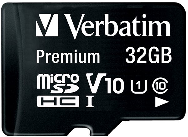 Pamäťová karta Verbatim Premium microSDHC 32 GB UHS-I V10 U1 + SD adaptér ...