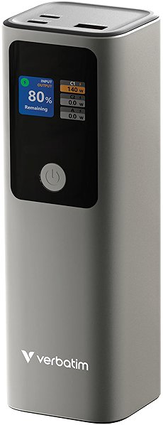 Power Bank VERBATIM 27000mAh Charge 'n' Go 183W Grey ...