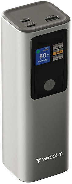 Power Bank VERBATIM 27000mAh Charge 'n' Go 183W Grey ...