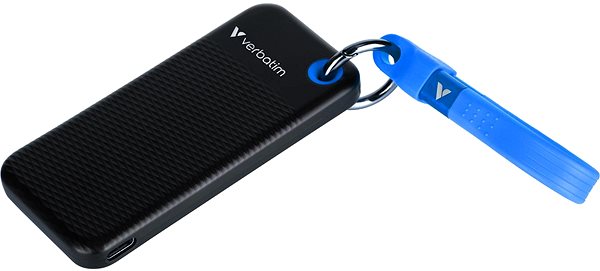 External Hard Drive VERBATIM Pocket SSD 1TB black/blue ...
