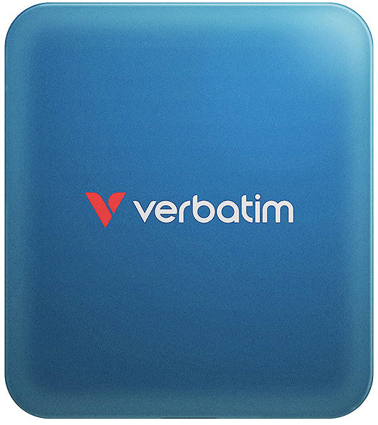 External Hard Drive VERBATIM SnapBack SSD 1TB, metallic blue ...