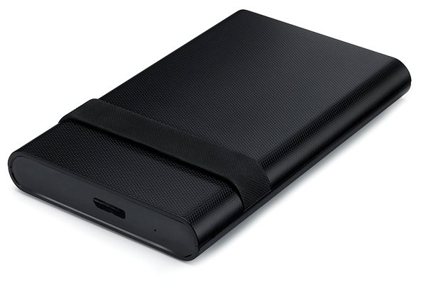 External Hard Drive VERBATIM SmartDisk 320GB (refubrished) Lateral view