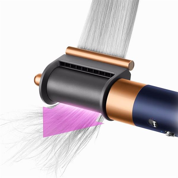 Kulmofén Dyson Airwrap Complete Long Volumise HS05 pruská modrá/měděná ...