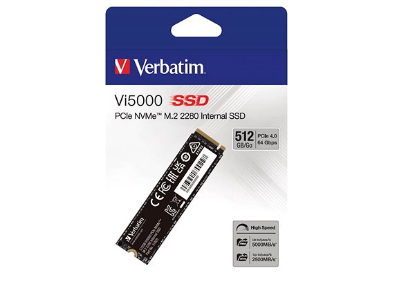 SSD meghajtó Verbatim Vi5000 512GB ...
