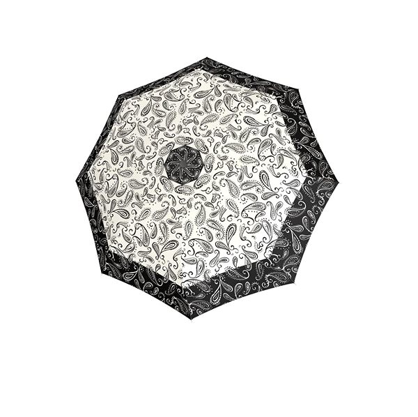Deštník Doppler Fiber Magic Black&White Paisley ...
