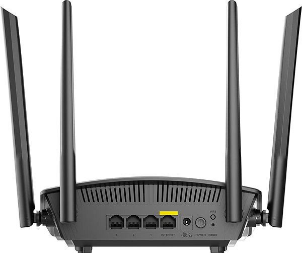 WiFi Router D-Link DIR-X1550 Connectivity (ports)
