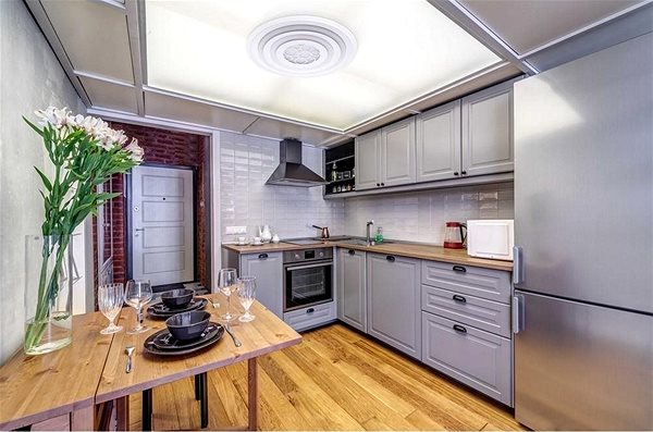 Ceiling Light De Markt - LED Dimmable Ceiling Light PLATTING, LED/6W/230V + Remote Control Lifestyle