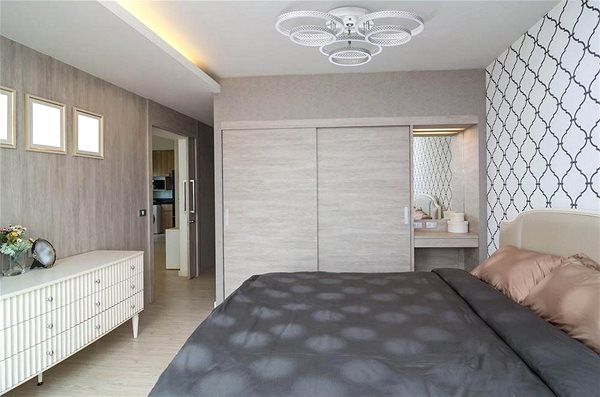 Ceiling Light De Markt - LED Dimmable Ceiling Light AURICH, LED/70W/230V + Remote Control Lifestyle