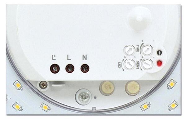 Ceiling Light LED Bathroom Ceiling Light with Sensor VICTOR, LED/18W/230V/IP44 Features/technology
