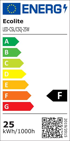 Ceiling Light LED Ceiling Light LADA, LED/25W/230V/2700K Energy label