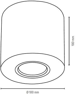 Ceiling Light Ceiling Light WOODDREAM, 1xGU10/6W/230V ...