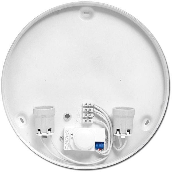 Ceiling Light Bathroom Ceiling Light with Sensor VICTOR, 2xE27/60W/230V/IP44 Connectivity (ports)