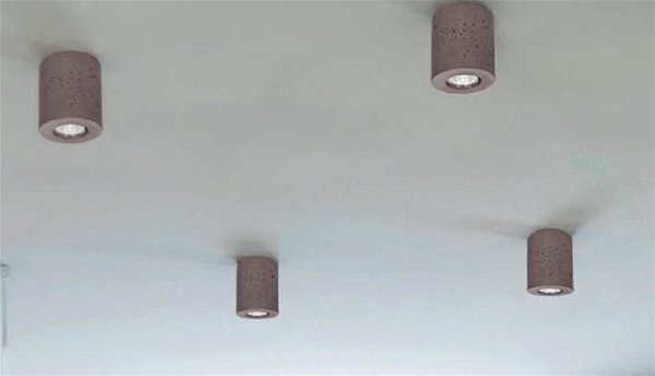 Ceiling Light Ceiling Light CONCRETE DREAM, 1xGU10/6W/230V Lifestyle
