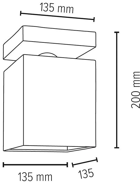 Ceiling Light Ceiling Light INGER, 1xE27/25W/230V ...