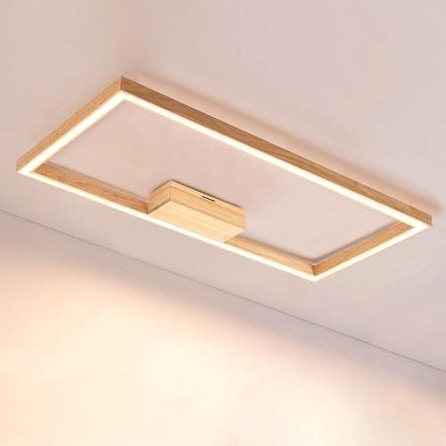 Ceiling Light LED Dimmable Ceiling Light RAMME LED/34W/230V + DO Matt Oak Lifestyle