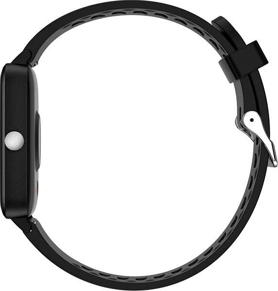 Smartwatch Doogee CS1 Graphite Black Seitlicher Anblick